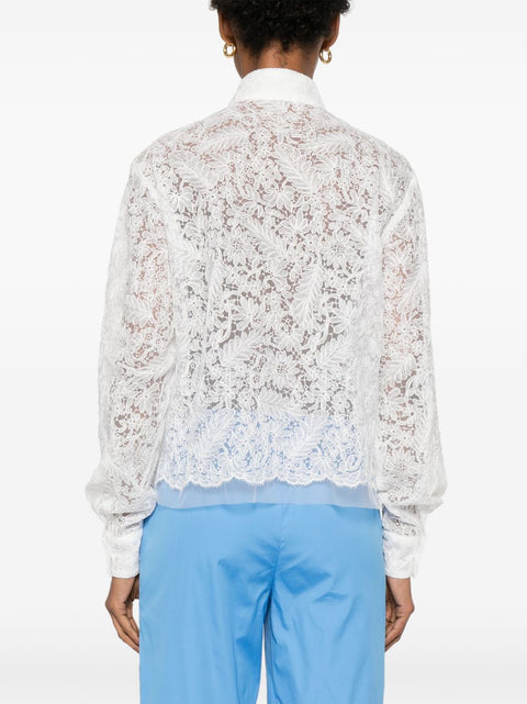 Ermanno Scervino Ermanno Scervino floral-lace shirt