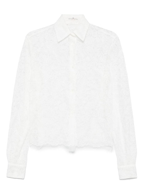 Ermanno Scervino Ermanno Scervino floral-lace shirt