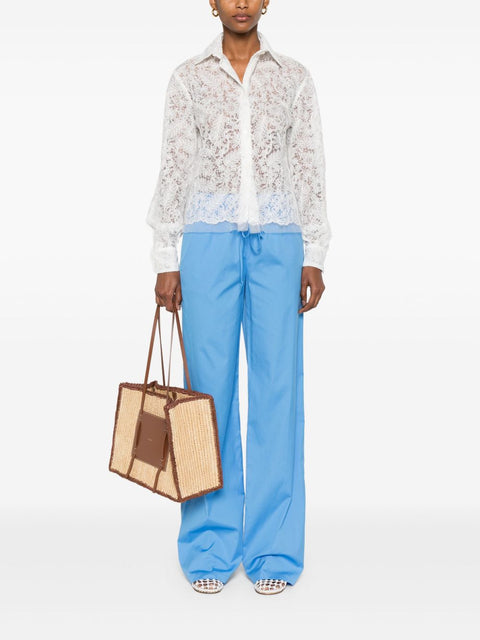 Ermanno Scervino Ermanno Scervino floral-lace shirt