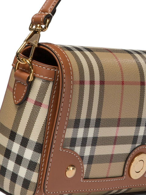 Burberry Burberry Checkered Tote Bag