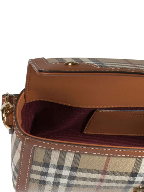 Burberry Burberry Checkered Tote Bag