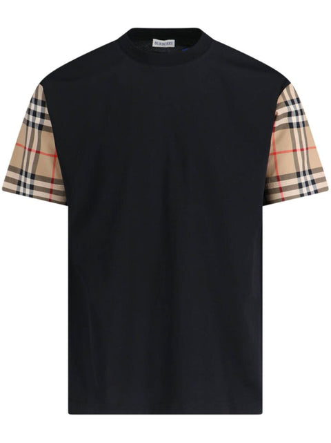 Burberry Burberry T-shirts and Polos Black