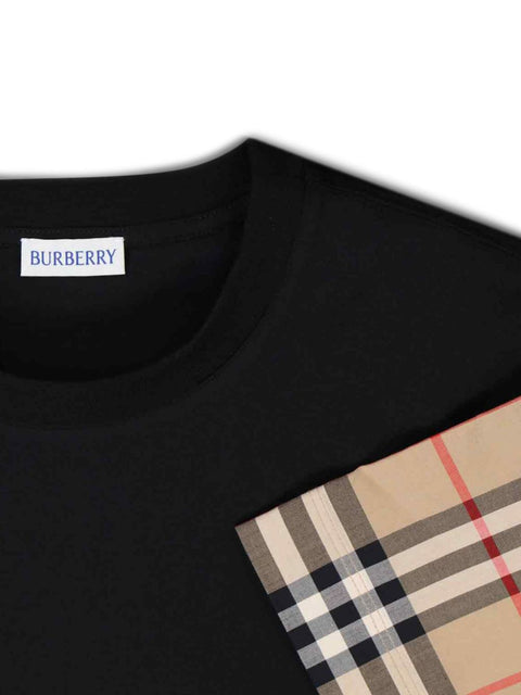 Burberry Burberry T-shirts and Polos Black