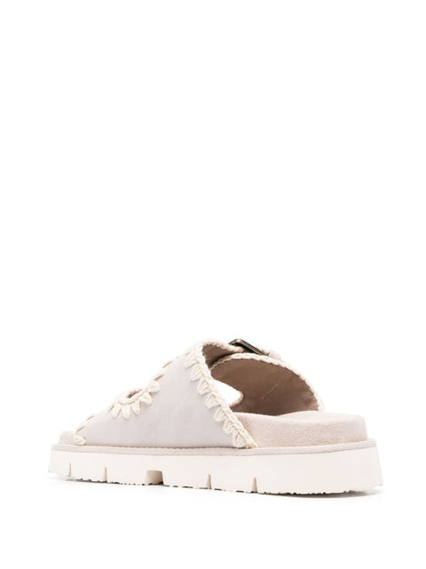 Mou Mou Sandals Beige