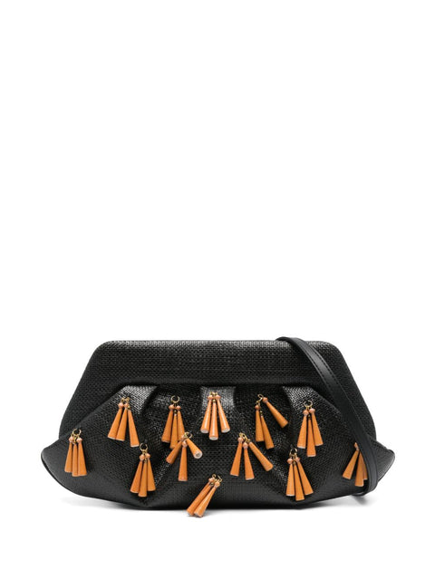 Themoire' Themoire' Themoirè Emera Fringed Clutch Bag
