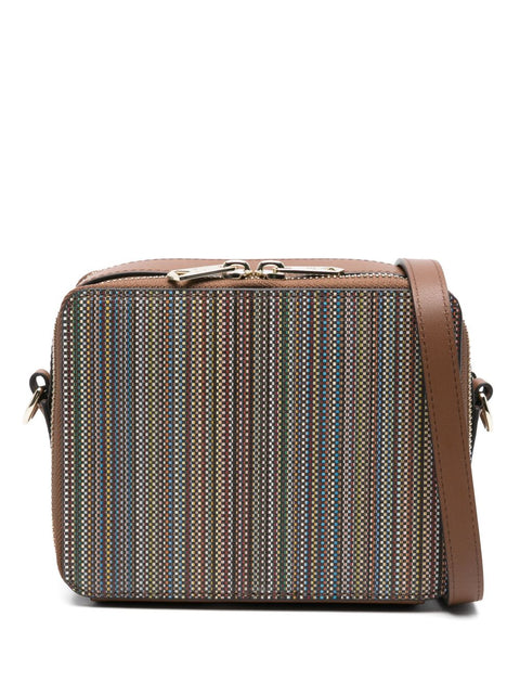 Paul Smith Paul Smith 'Signature Stripe' Canvas Camera Bag