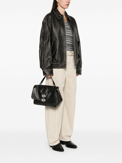 Zanellato Zanellato Postina Daily medium leather handbag