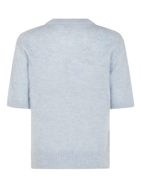 Ganni GANNI Sweaters Clear Blue