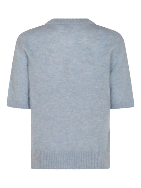 Ganni GANNI Sweaters Clear Blue