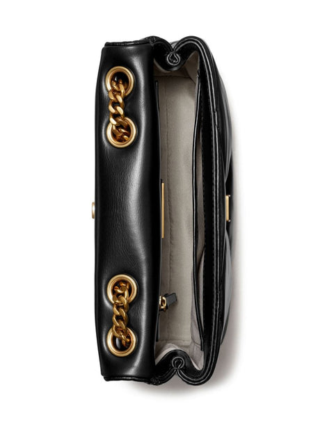 Tory Burch Tory Burch Kira Diamond small leather shoulder bag