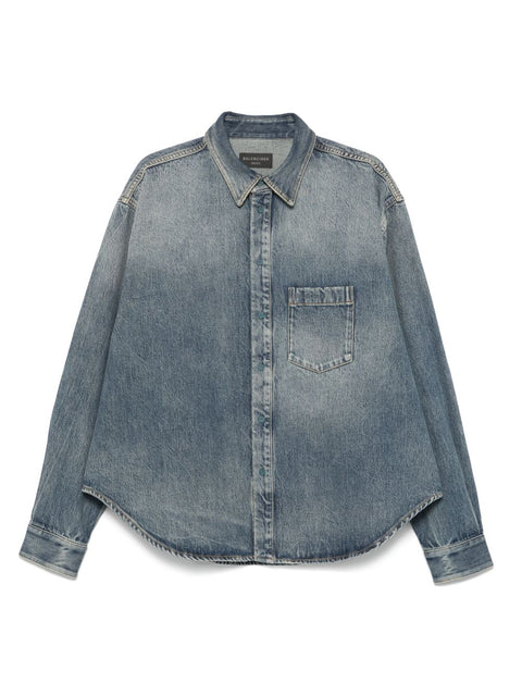 Balenciaga Balenciaga Shirts Blue