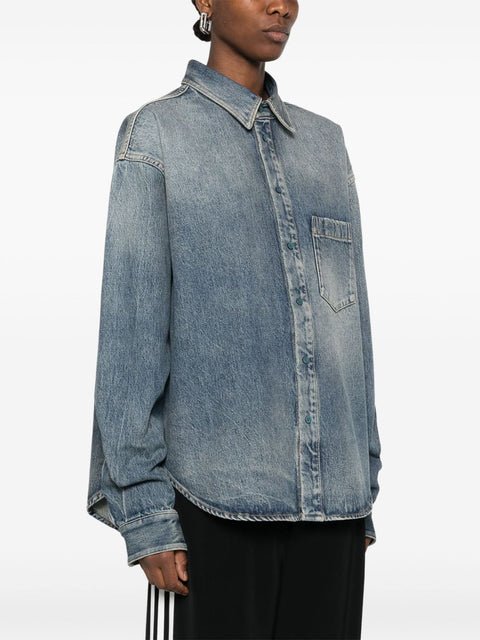 Balenciaga Balenciaga Shirts Blue