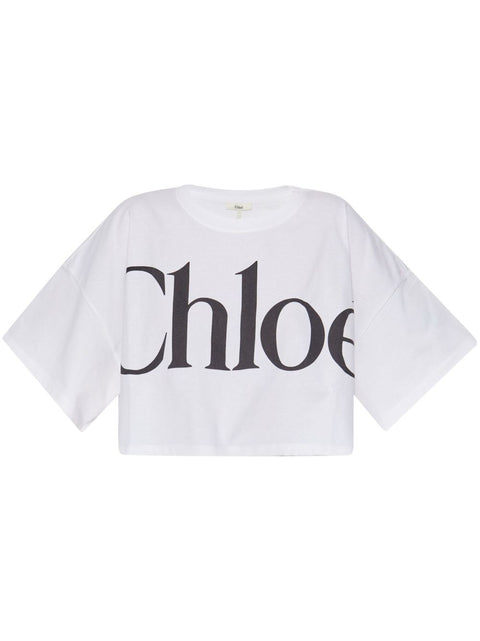 Chloè Chloè T-shirts and Polos White