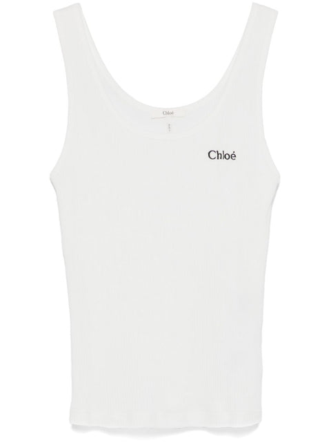 Chloè Chloè Top White