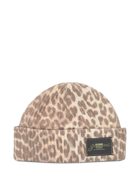 Ganni GANNI Hats Brown