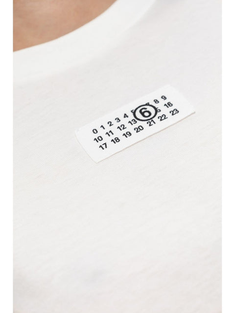 MM6 Maison Margiela MM6 Maison Margiela T-shirts and Polos White