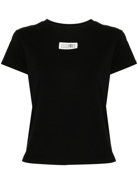 MM6 Maison Margiela MM6 Maison Margiela T-shirts and Polos Black