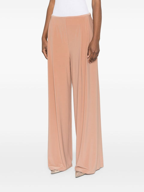 Norma Kamali Norma Kamali Trousers Beige