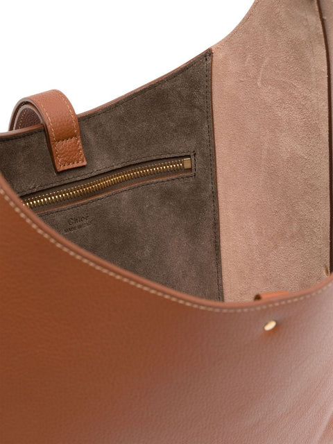 Chloè Chloè Chloé Marcie small leather hobo bag