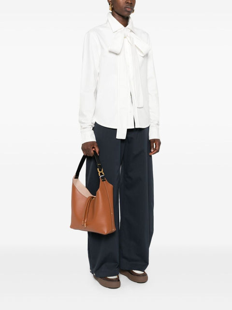 Chloè Chloè Chloé Marcie small leather hobo bag