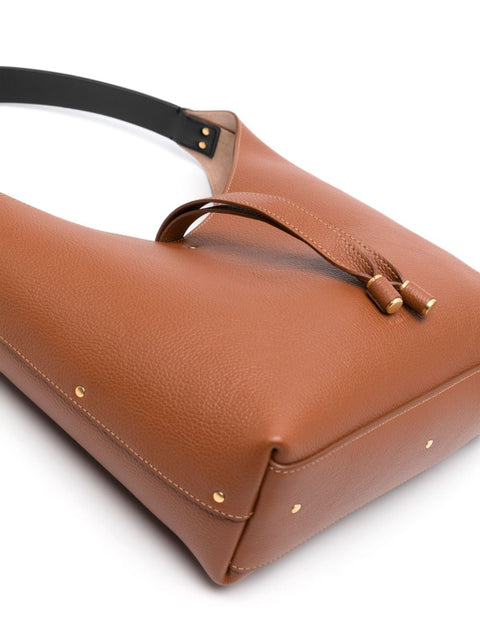 Chloè Chloè Chloé Marcie small leather hobo bag