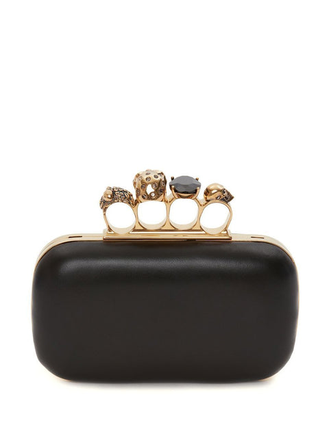 Alexander Mcqueen Alexander McQueen Knuckle chain clutch