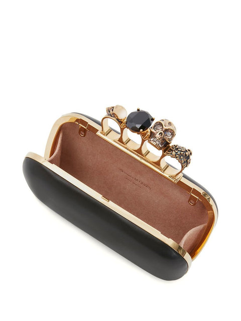 Alexander Mcqueen Alexander McQueen Knuckle chain clutch