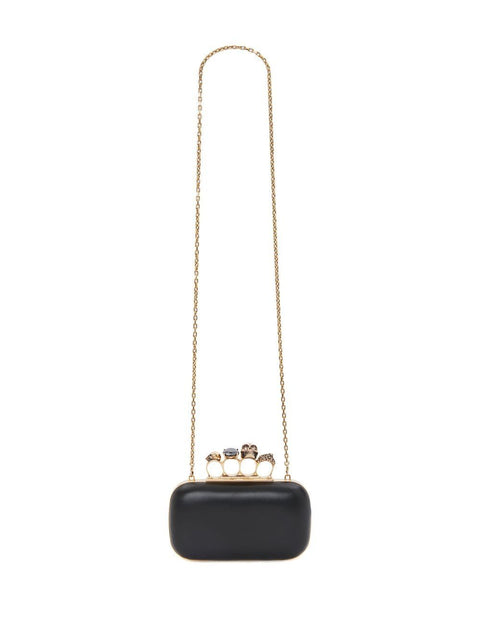 Alexander Mcqueen Alexander McQueen Knuckle chain clutch