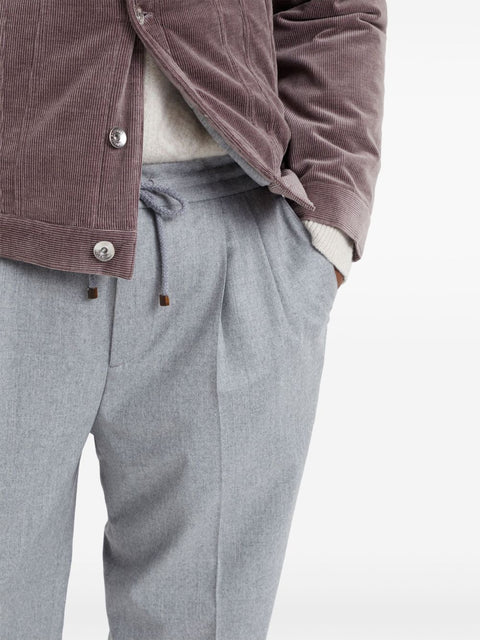Brunello Cucinelli Brunello Cucinelli Trousers Light Grey