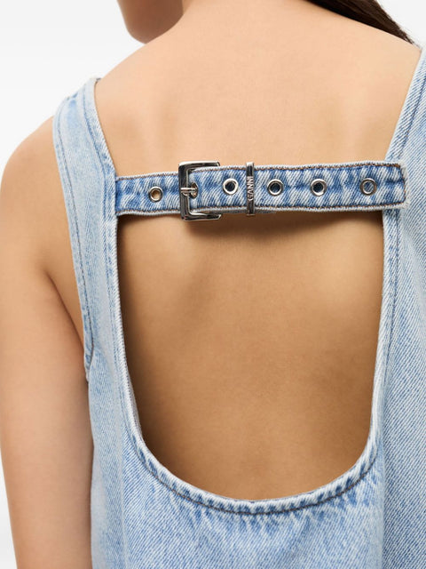 Ganni GANNI Top Clear Blue