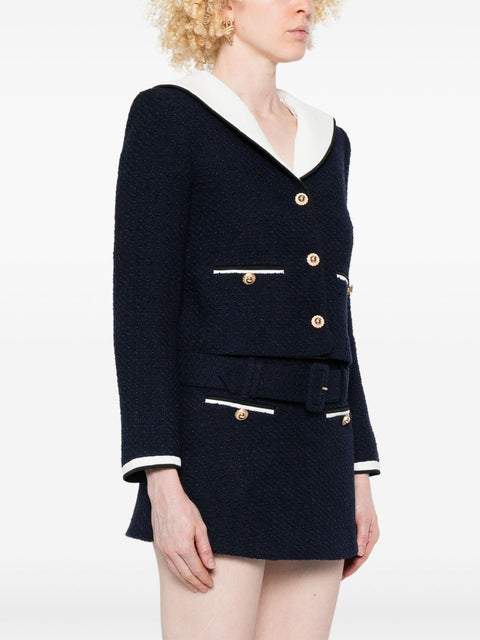 Self-Portrait Self-portrait Jackets Blue