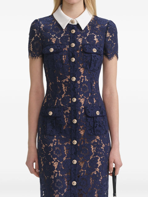 Self-Portrait Self-portrait Dresses Blue