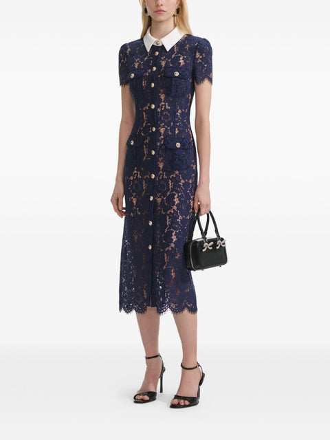 Self-Portrait Self-portrait Dresses Blue