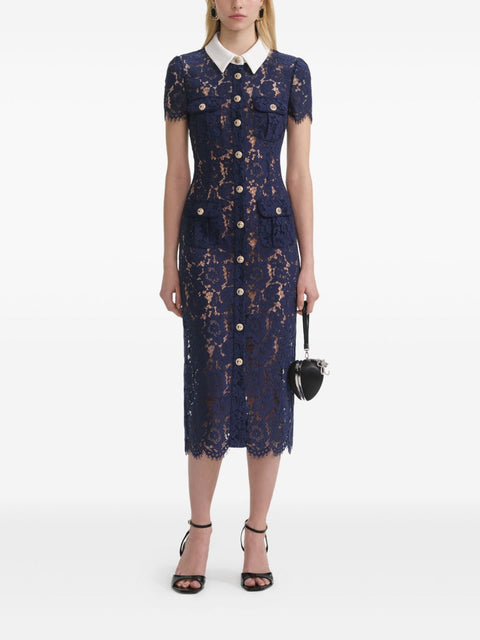Self-Portrait Self-portrait Dresses Blue