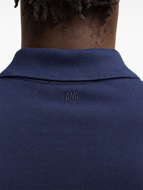 Ami Paris Ami Paris T-shirts and Polos Blue