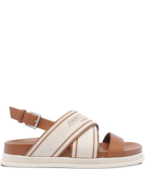 Jimmy Choo Jimmy Choo Sandals Leather Brown