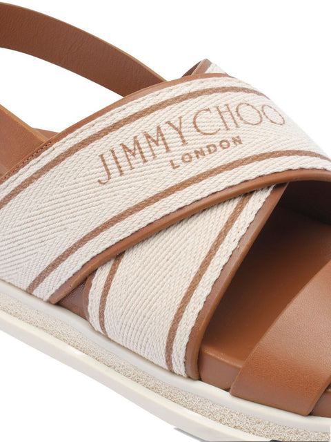 Jimmy Choo Jimmy Choo Sandals Leather Brown