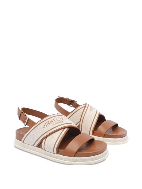 Jimmy Choo Jimmy Choo Sandals Leather Brown