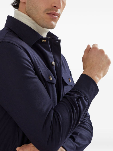 Brunello Cucinelli Brunello Cucinelli Shirts Blue