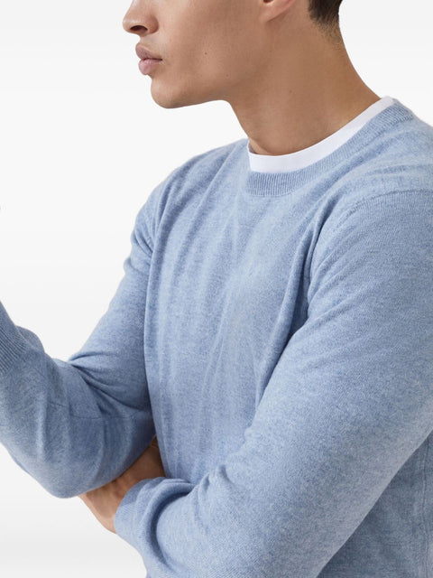 Brunello Cucinelli Brunello Cucinelli Sweaters Clear Blue