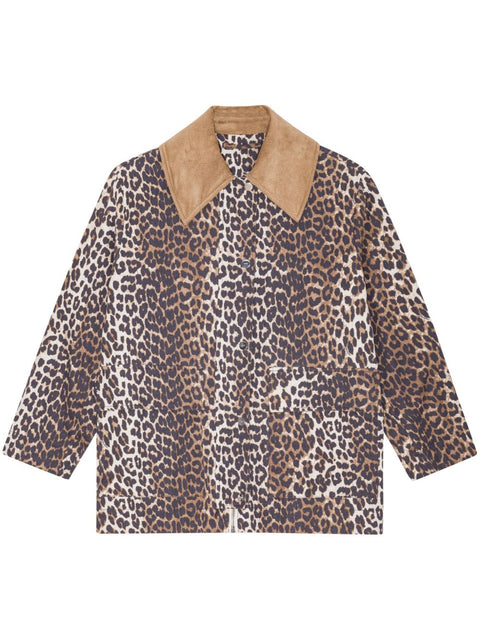 Ganni GANNI Jackets Brown