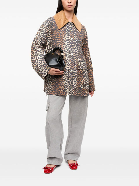 Ganni GANNI Jackets Brown