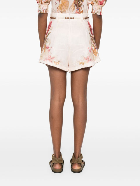 Zimmermann Zimmermann Shorts Beige