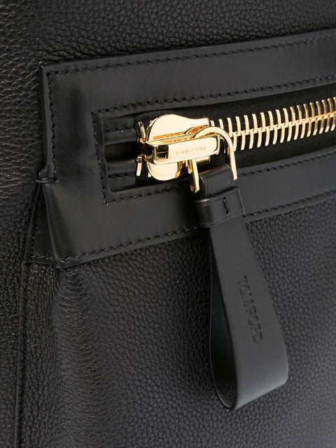 Tom Ford Tom Ford Buckley grained leather backpack