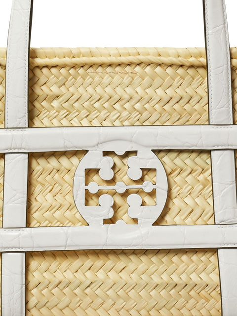 Tory Burch Tory Burch Ella straw basket bag