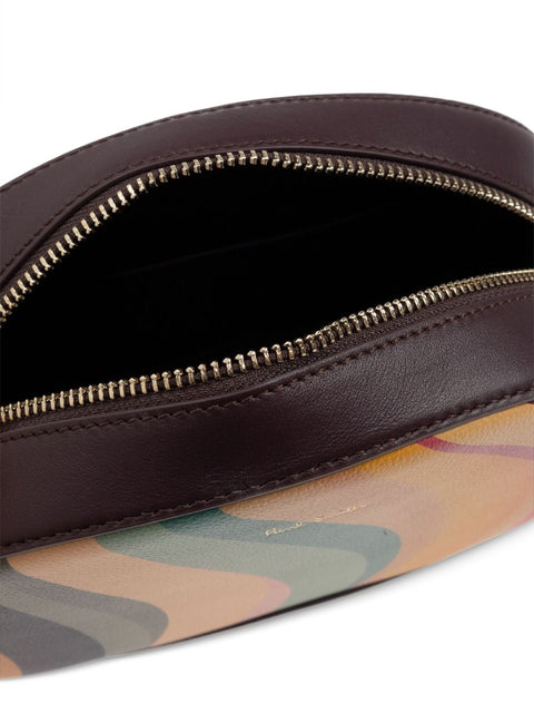 Paul Smith Paul Smith Swirl leather crossbody bag