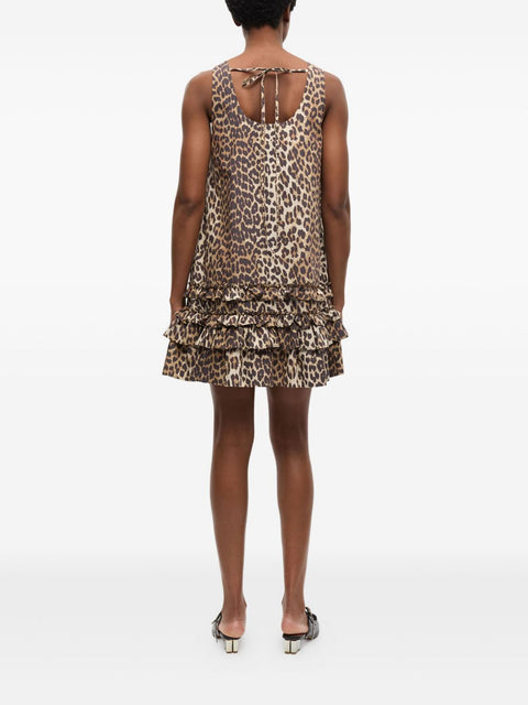 Ganni GANNI Dresses Brown