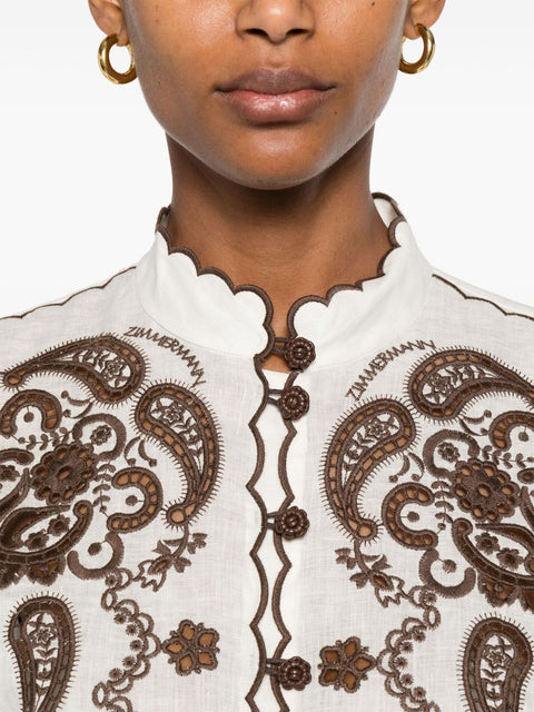 Zimmermann Zimmermann Shirts Ivory