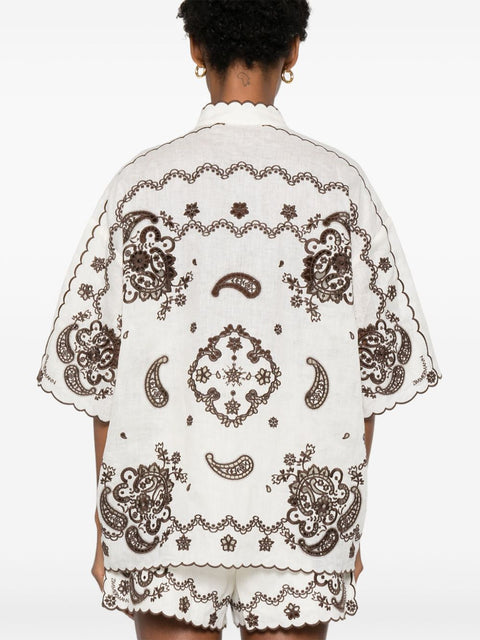 Zimmermann Zimmermann Shirts Ivory