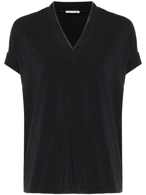 Brunello Cucinelli Brunello Cucinelli T-shirts and Polos Grey